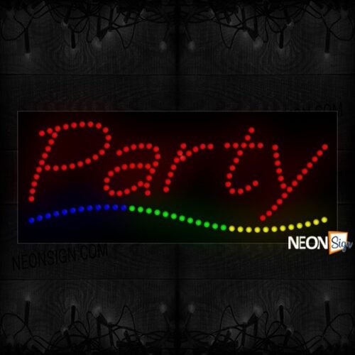 Party With Curve Line LED Bulb