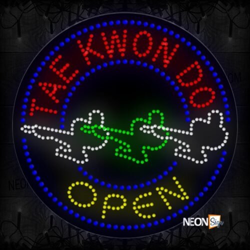 Taekwondo Open Circle LED Bulb