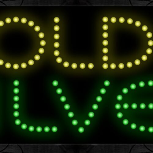 Gold & Silver Without Border LED Bulb