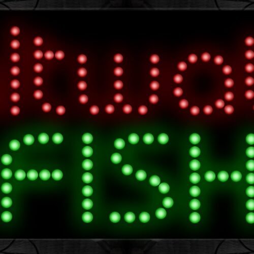 Saltwater Fish With Blue Lines LED Bulb