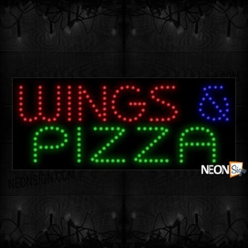 Wings And Pizza LED Bulb