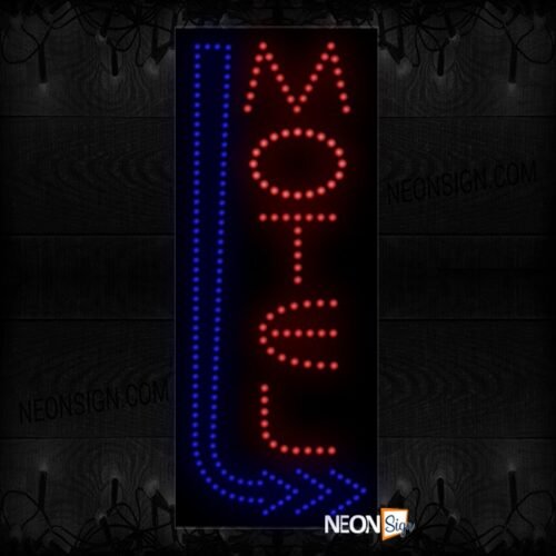 Motel With Arrow LED Bulb