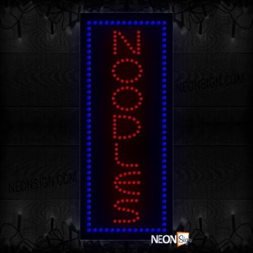 Noodles With Borderline LED Bulb