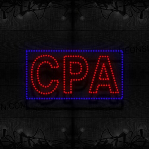 Cpa With Border LED Bulb