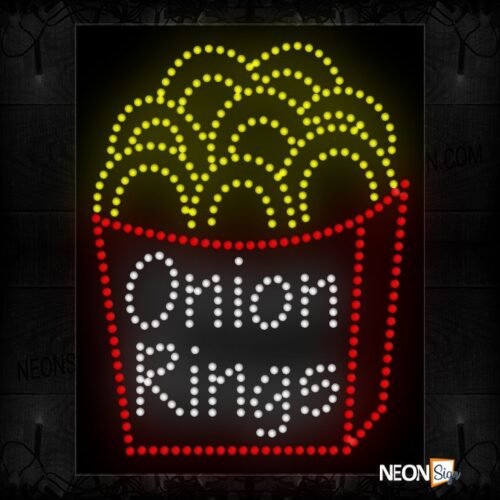 Onion Rings With Logo LED Bulb