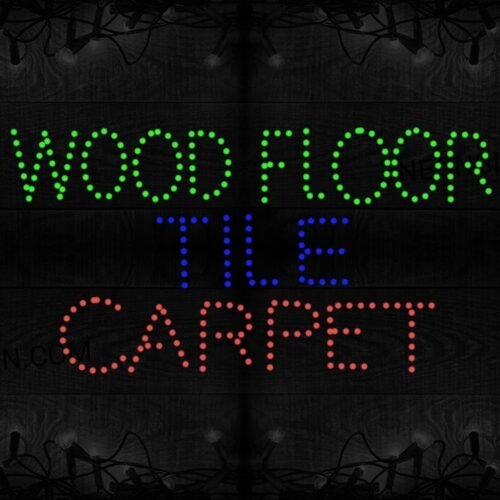 Wood Floor Tile Carpet LED Bulb