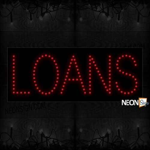 Loans In Red  LED Bulb