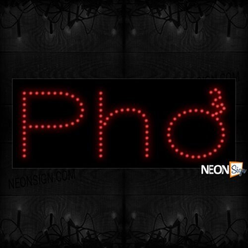Pho In Red LED Bulb