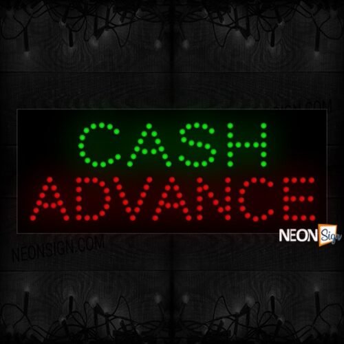 Cash Advance LED Bulb