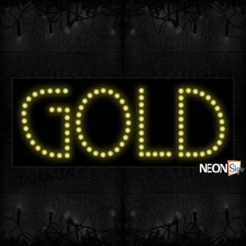 Gold LED Bulb