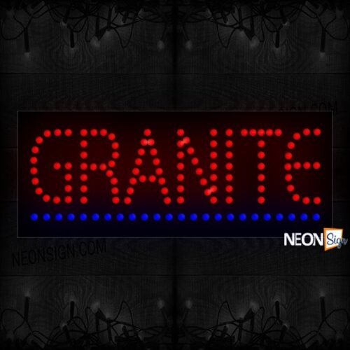 Granite With Underline LED Bulb