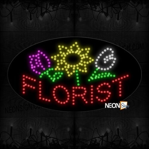 Oval 'Florist' With Images LED Bulb