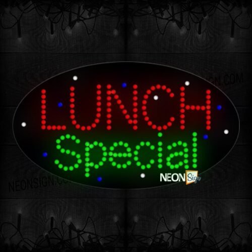 Lunch Special With Single LED Bulb