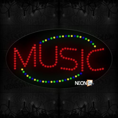 Colorful Music LED Bulb