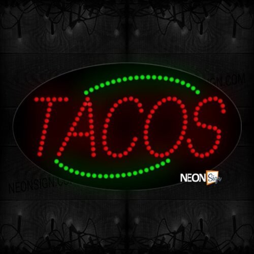 Tacos Without Border LED Bulb