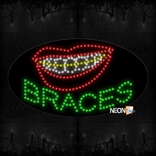 Braces With Image LED Bulb