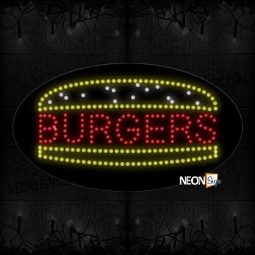 Burgers With Yellow Bun LED Bulb