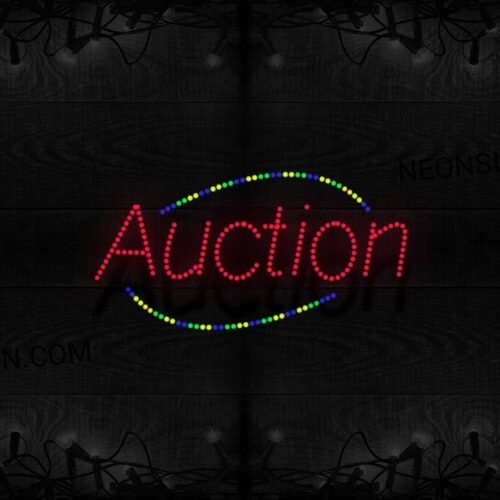 Auction Simple Ellipse LED Bulb