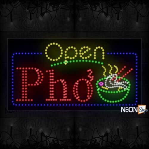 Open Pho With Pho Bowl LED Bulb