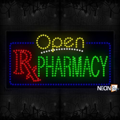 Open Rx Pharmacy LED Bulb