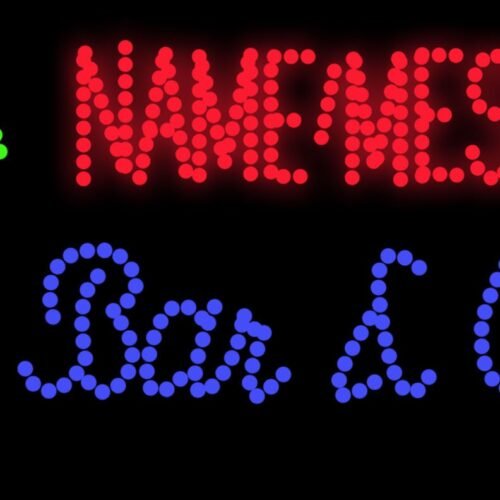 Name/Message Bar & Grill With Tree Logo LED Bulb
