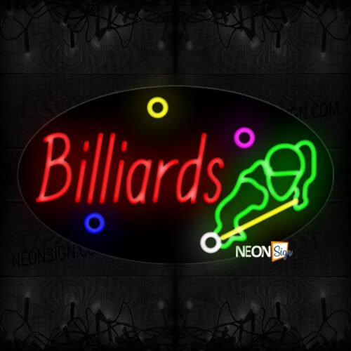 Image of Billiards Sport LED Bulb Sign