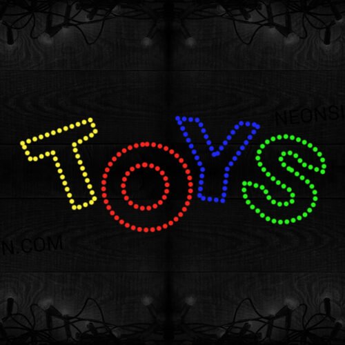 Image of Toys LED Bulb Sign