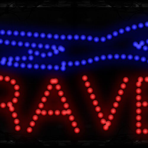Image of Travel LED Bulb Sign
