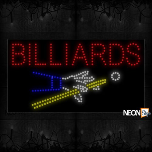 Image of Billiards Sport LED Bulb Sign