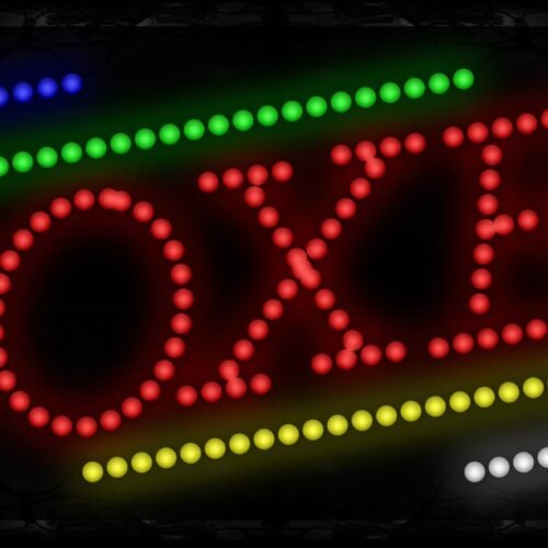 Image of Boxes With Line LED Bulb