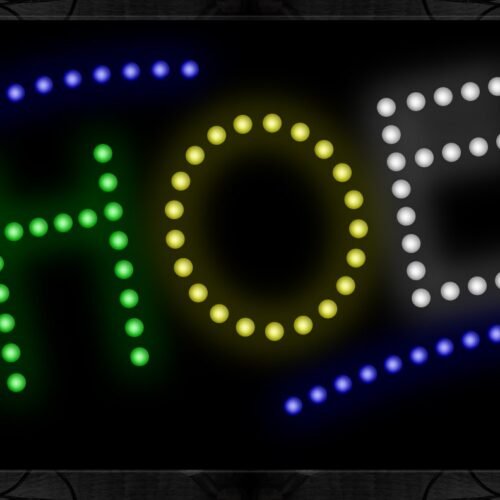 Image of Shoe Wave With Border LED Bulb