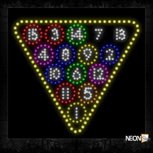 Image of Billiard Balls Image LED Bulb