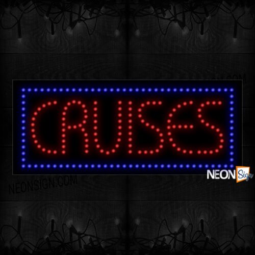 Image of Cruises With Blue Border LED Bulb
