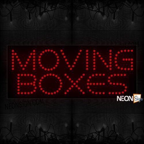 Image of Moving Boxes Without Border LED Bulb