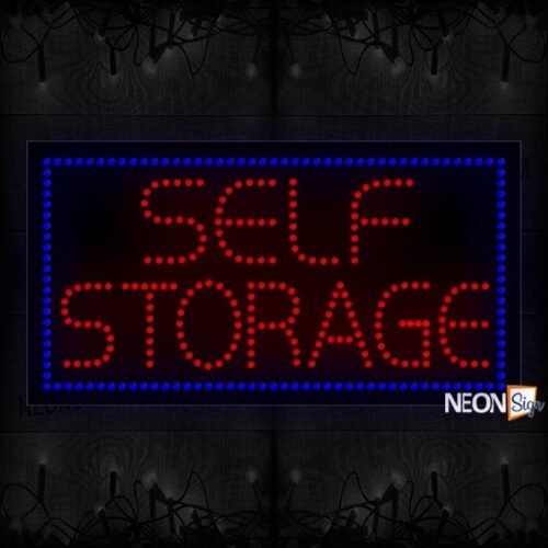 Image of Self Storage With Border LED Bulb