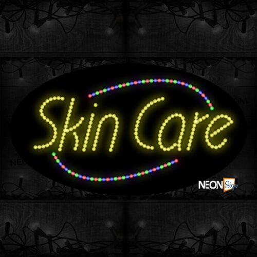 Image of Skin Care With Blue,Green,Red Arc Border LED Bulb