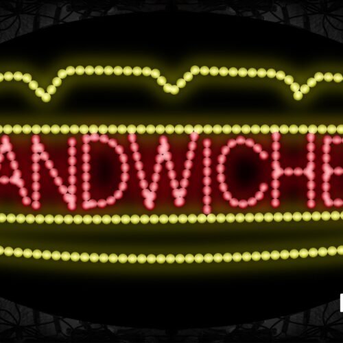 Image of Sandwiches With Yellow Bun LED Bulb