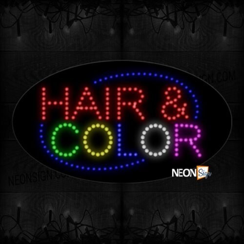 Image of Hair & Color With Oval LED Bulb
