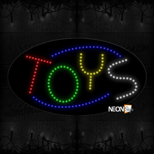 Image of Toys LED Bulb Sign