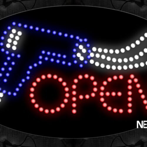 Image of Open With Blower Logo LED Bulb
