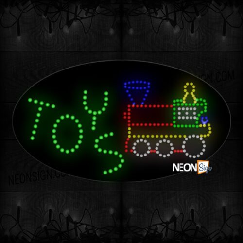 Image of Toys With Toy Train Logo LED Bulb