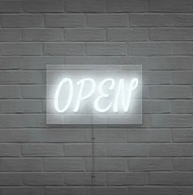 Open Neon Signs